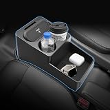 BIBIBO ホンダ 新型 フリード GT系 専用 コンソールボックス コンソールトレイ カップホルダー フリード GT アクセサリー アカスタムパーツ 滑り止め 取付け簡単 ゴミ箱付き ドリンクホルダー