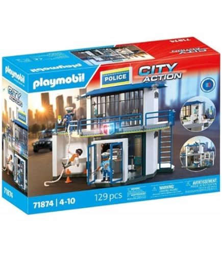 Amazon.co.jp: PLAYMOBIL Police Cruiser Playset : おもちゃ