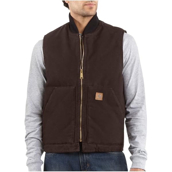 Amazon | [カーハート] V01 Duck Vest Arctic-Quilt Lined コットン