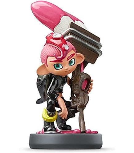 新品 スプラトゥーン amiibo ボーイ イカ ガール アミーボ amiibo イカネオン 新品即納 イカ ネオンパープル (スプラトゥーン