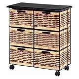 ランドリー 収納家具 キャビネット 天然素材