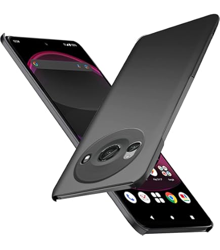 Amazon | AQUOS R8 pro ケース マットブラック【柔軟性 TPU素材
