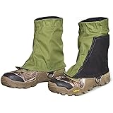 SEKIDAR ゲイター 防水 登山 スパッツ ショート ゲイター 軽量 通気 登山用ゲイター 男女兼用 収納袋付き 泥除け 砂よけ 雨雪悪天候 釣り トレッキング アウトドア