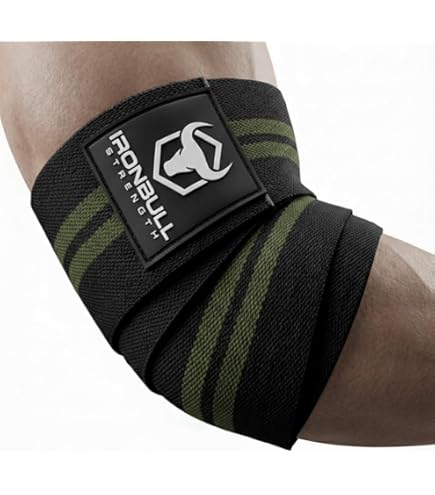 Amazon.co.jp: 重量挙げ用PRパーソナルレコードエルボーラップ - 高