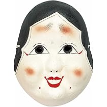 三春 和紙 お面 いわみ福祉会 エクス和紙の館 狐面堂