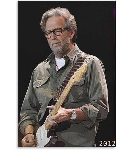 エリック・クラプトン コンサートポスター　62cm x 42cm(フレーム) Amazon.co.jp: Posters Forever Eric Claptonポスター、喫煙