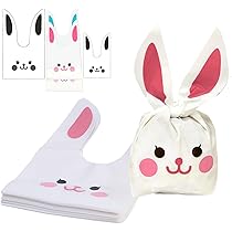 Amazon | fogman ラッピング うさぎ ビニール袋 かわいい レジ袋 小 中