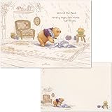 Amazon Co Jp くまのプーさん ミニ レターセット 手渡し 手紙セット イエロー ディズニー 文房具 オフィス用品