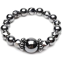 Amazon | [福縁閣] テラヘルツ鉱石 10+16mm ブレスレット_B340-11