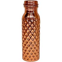 銅水筒 ウォーターボトル 1000ml インド製 工場直輸入 アーユルヴェーダ ojicopet_ia-bottle-6