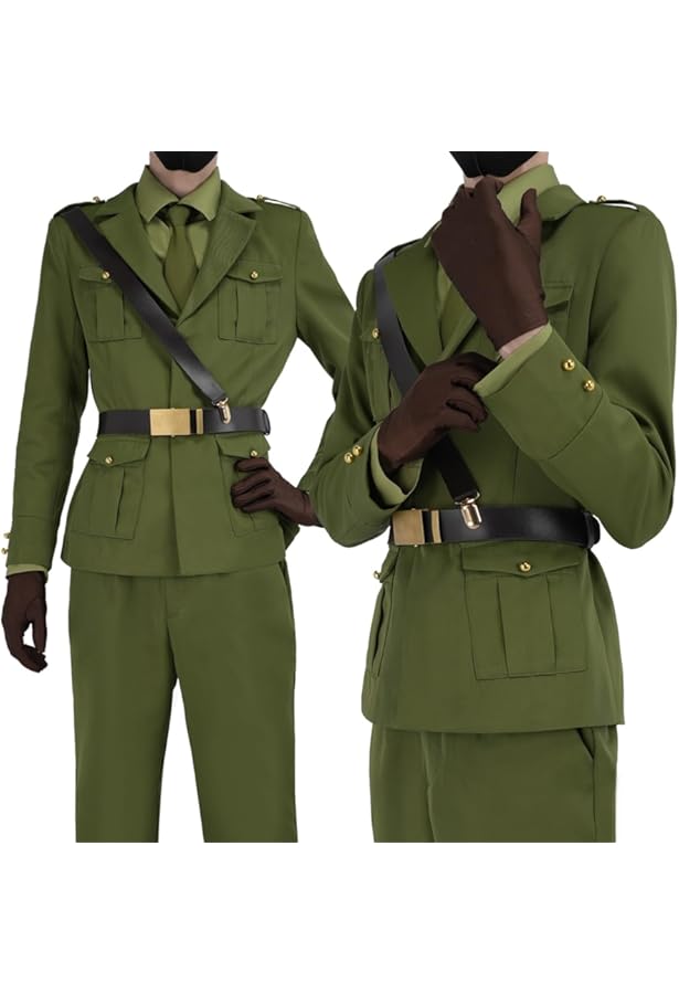 Amazon.co.jp: [TTCOS] ヘタリア 4巻 日本 2P 軍服コスプレ衣装