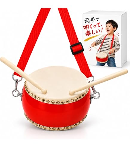 Amazon | Tropchou 太鼓 和太鼓 小太鼓 バチ 楽器 練習 演奏 イベント