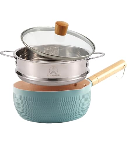 Amazon | 吉冨士工芸 アルミ雪平鍋 18cm ガス火・IH対応 強化ガラス蓋