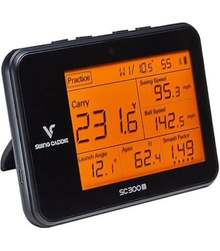 Amazon | [Voice Caddie] SC4 ゴルフ用 弾道計測器 ポータブルローンチ 