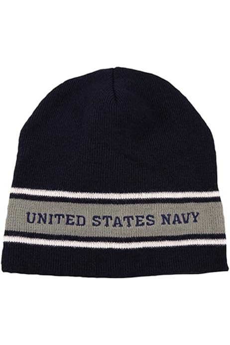 black navy watch cap