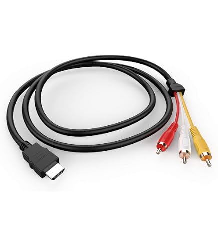 Cavo Di Estensione AV Composito 3RCA Maschio-femmina, 1.5 Metri, Per Audio E Video, Compatibile Con Speaker