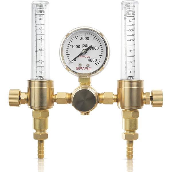 VICTOR GRF400-580 Flowmeter Regulator – For Argon, Argon/CO2 & Helium – TIG/MIG Welding
