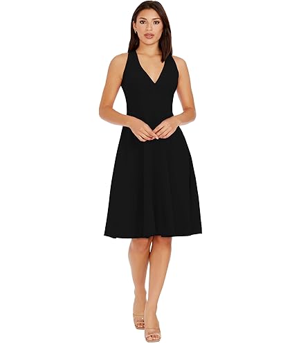 Dress the Population Women's Karlie Bodycon MIDI Dress, White, Small,  WHITE, Small : Amazon.sg: Fashion