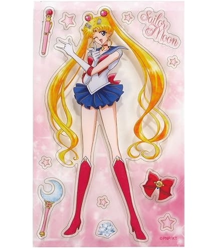 Amazon.co.jp: 美少女戦士セーラームーン ピンク ステッカー おしゃれ