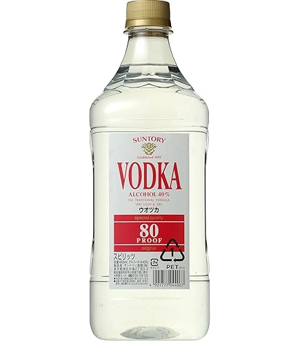 Amazon.co.jp: サントリースピリッツ スピリッツウォッカ80プルーフ