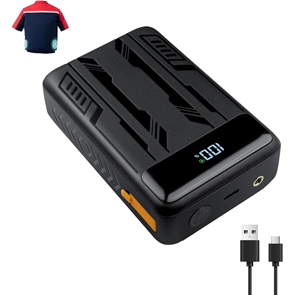 LABEWVI] ペルチェベスト20000mAh バッテリー付き 3段階冷感切替