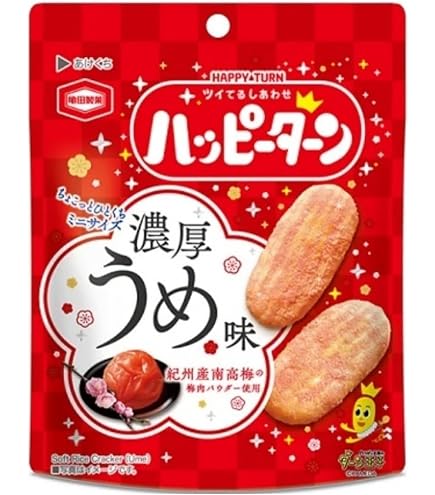 Amazon.co.jp: 亀田製菓 ハッピーターン しあわせバタ～味 71g×12袋
