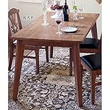 [ベルメゾン] アンティーク仕上げのダイニングテーブル タイプ:長方形