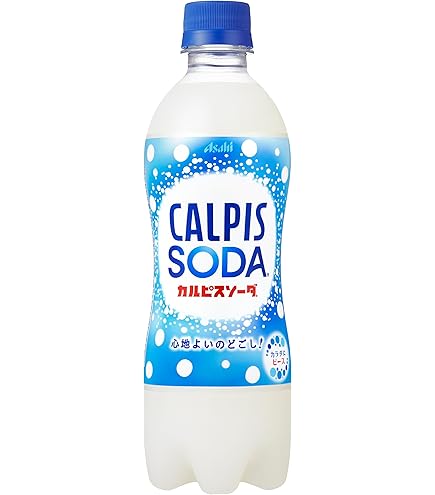 Amazon.co.jp: Asahi Beverage Calpis Soda, 16.9 fl oz (500 ml