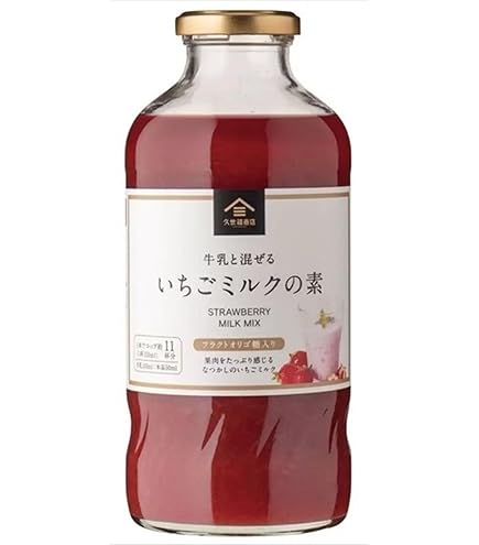 Amazon.co.jp: 【大容量】久世福 いちごミルクの素 フラクトオリゴ糖