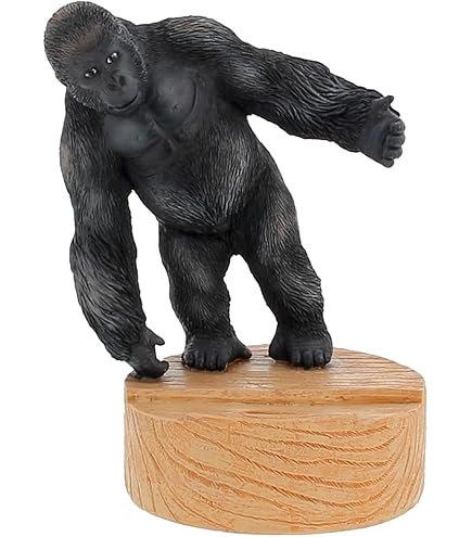 Amazon.co.jp: ゴリラ 91cm ゴールド オブジェ 特大 置物 コング