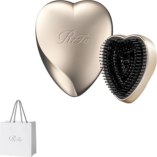 リファ ハートブラシミニ/ReFa HEART BRUSH mini ショッパー付き (シャンパンゴールド)