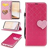 Aireratze(TM) Samsung Galaxy S8 ケース　PU　手帳型　携帯電話用 [USBケーブルは無料です]　カバー カード収納ポケット付き　マグネット式　ストラップ付き　スマートフ