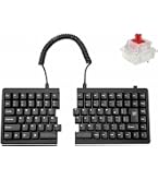 Amazon | MiSTEL MD600 Alpha BT RGB メカニカルキーボード 左右分離型