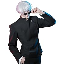 Amazon.co.jp: [Pawpaw] 五条悟 「ウィッグ付き」 コスプレ衣装 ご