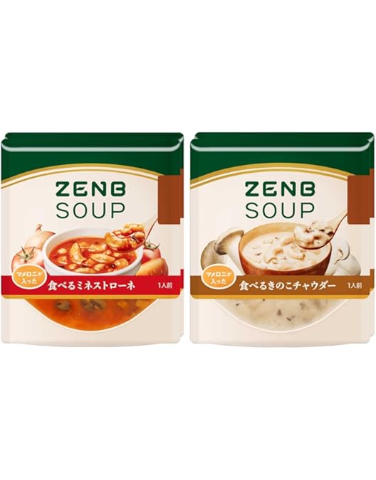 Amazon | 【 1食おきかえ 】ZENB ゼンブ 糖質オフ スープパスタ セット