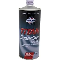 Amazon | FUCHS (フックス) Hyper TITAN Super Syn Long Life 5W40 1L