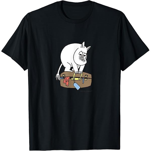 Amazon | ムーミンパパ トランクとバッグ Tシャツ | Tシャツ