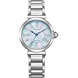 [Citizen] 腕時計 シチズン エル エコ･ドライブ 防水 スズラン ダイヤ 白 EM1060-87N レディース シルバー
