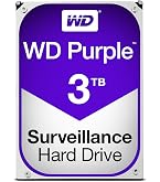 ウェスタン・デジタル WD Purple 監視システム用 HDD 4TB 24時間対応