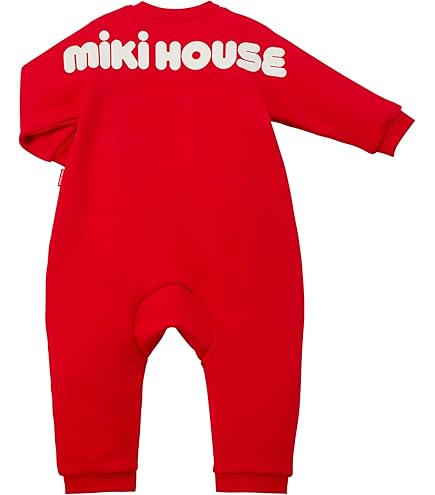 Amazon | 【 ミキハウス 】 カバーオール ロンパース 男の子 女の子