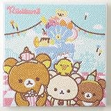 東京交易 ダイヤモンドフィックス リラックマ 「おかしな遊園地」 20*20cm DF22-RK003