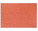 テーブルクロスやアウトドアに撥水加工のマルチシート 丸和貿易 ピクニックルランチ テーブルクロス スクエアー アルファベット 400693404