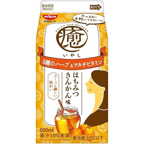 日清ヨーク 癒 はちみつきんかん味