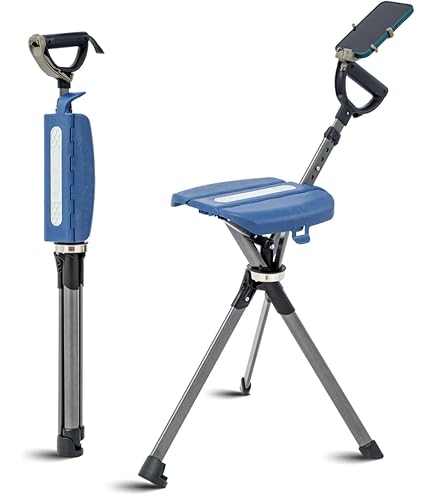 Amazon.co.jp: Ta-Da Chair 82㎝ 杖椅子 椅子になる杖 軽量 三脚 Amazon.co.jp: Ta-Da Chair 82㎝ 杖椅子 椅子になる杖 軽量 三脚