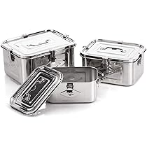 大容量！ステンレス鋼 キムチ容器 密閉容器 3セット（3L + 5L + 8L） 615nRJ0ivHL._AC_UL210_SR210,