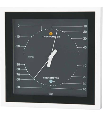 Amazon.co.jp: エンペックス BC3727 メタリックグレー 高精度温・湿度