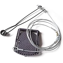 Amazon | 新型三引きくくり罠 新型ステン製踏み板 強力 押しばね3本