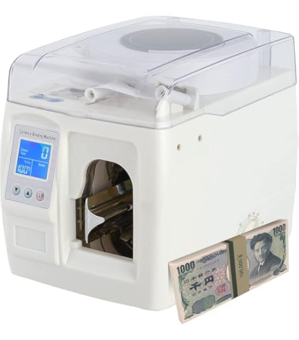 テラーメイトT-ix1000現金カウンター 約1分で計数