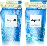 Aquall (アクオル) シャンプー トリートメント 詰め替え セット 【モイスチャーダメージケア】 シャンプー詰め替え 400mL トリートメント詰め替え 400g (リリーベル&ペア―) 保湿 保修 メンズ レディース (Aquall (アクオル) シャンプー トリートメント 詰め替え セット 各400g)