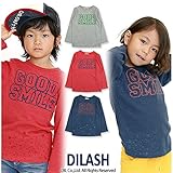 (ディラッシュ) DILASH春'16/「GOOD SMILE」長袖Ｔシャツ 110 ネイビー
